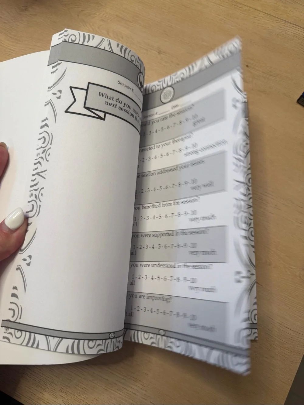 Unbranded Black & Red Phoenix Therapy Journal